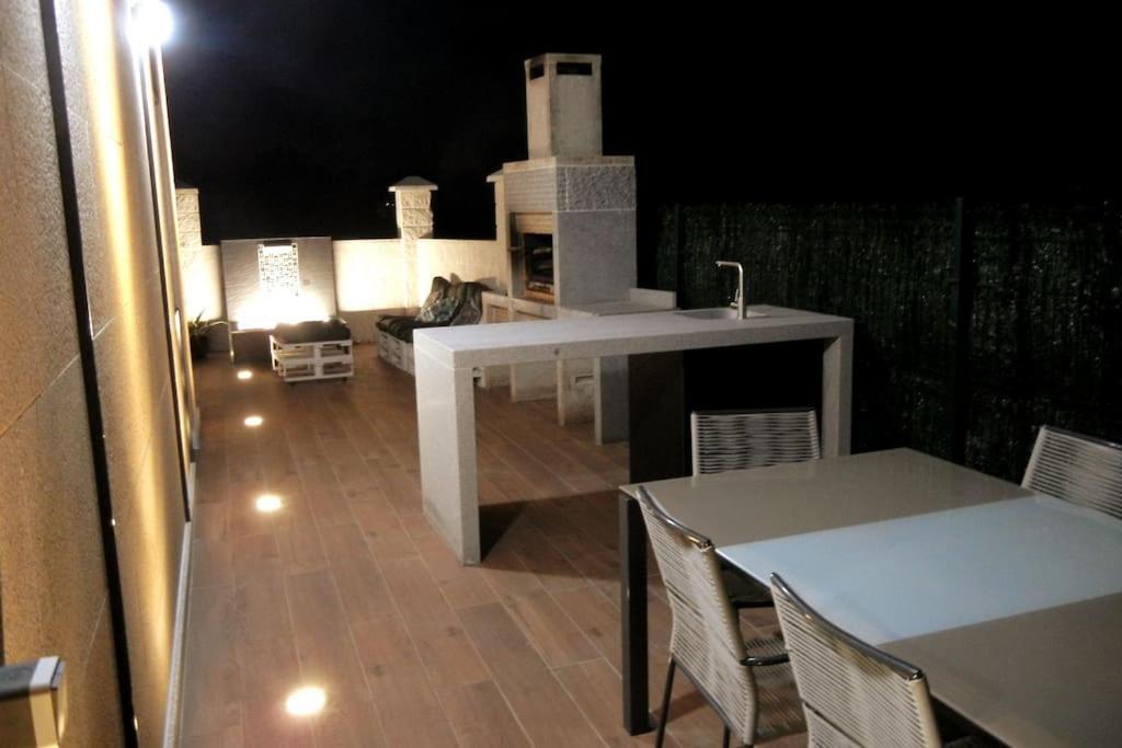 Chalet De Diseno Moderno En Sanxenxo Exterior foto